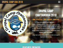 Tablet Screenshot of drupalcampchattanooga.com